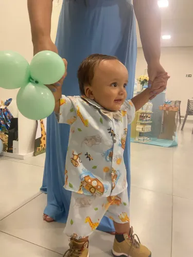 Vendo roupinha da Arca de Noé usado 1 vez