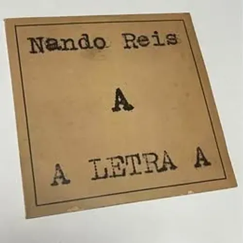 Raríssimo LP Vinil Duplo Nando Reis A Letra A Excelente Estado LEIA DESCRIÇÃO