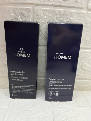 Kit Masculino Natura Barba de R$125, por R$75,