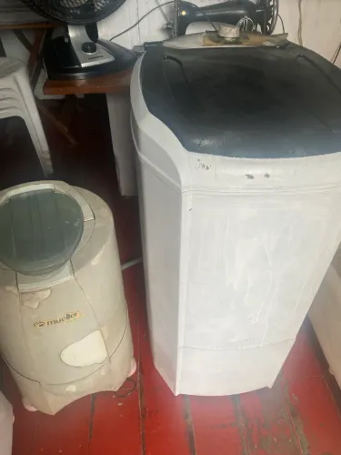 Tanquinho de lavar e centrifuga detalhe!