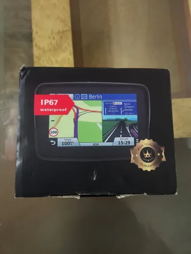 Gps Para Motos Ip67 Com Monitor Resistente À Água E Poeira