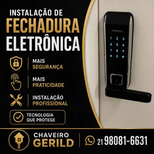 Instalador de Fechadura e chaveiro residencial