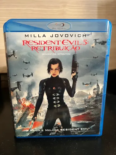 Blu-Ray Resident Evil 5 Retribuição Original