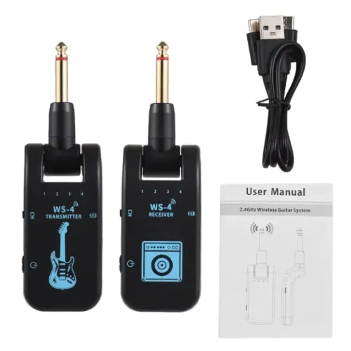 Adaptador/Transmissor Sem Fio para Guitarra e Violão WS-4