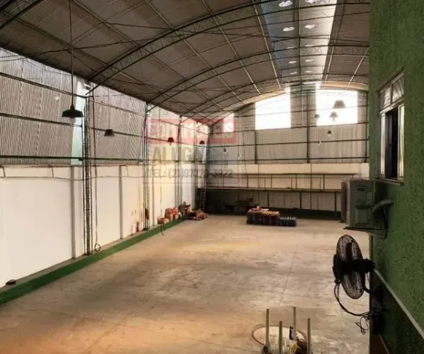 Cód: EDM7219 - Nova Cidade: Galpão 850M², totalm.coberto, prox.UPA