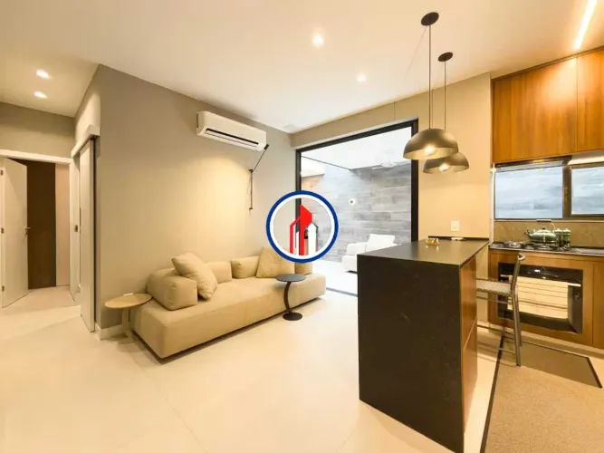 Apartamento Garden de 1 quarto/ Reformado / Porteira Fechada