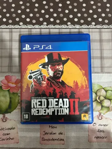 ?Red Dead Redemption 2 PS4 - Jogo Original, Perfeito Estado ?