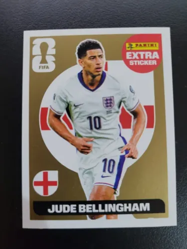 Figurinha Fifa World Cup 2026 - Ouro Bellingham Extra Sticker