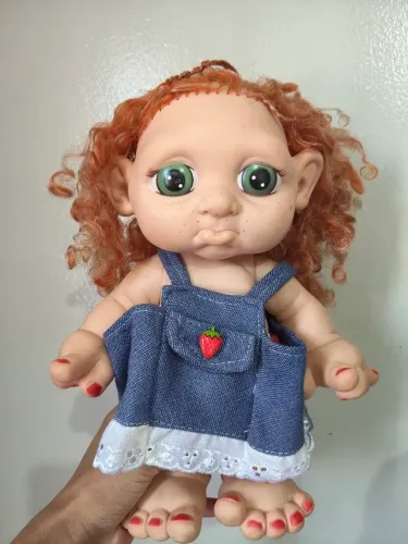 Boneca Antiga Pocholys Cotiplás Anos 2000 - Raridade