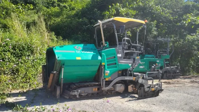 Acabadora de asfalto vogele super 1300