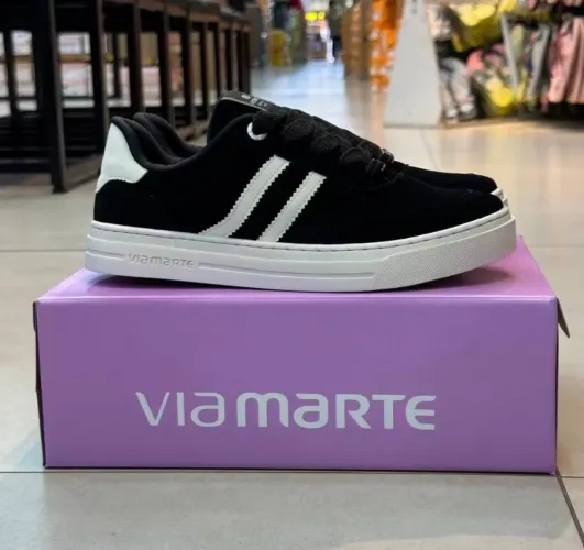 Tênis Feminino Preto Casual Nº 36