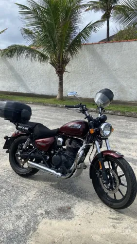 Meteor 350 stellar com navegador gps