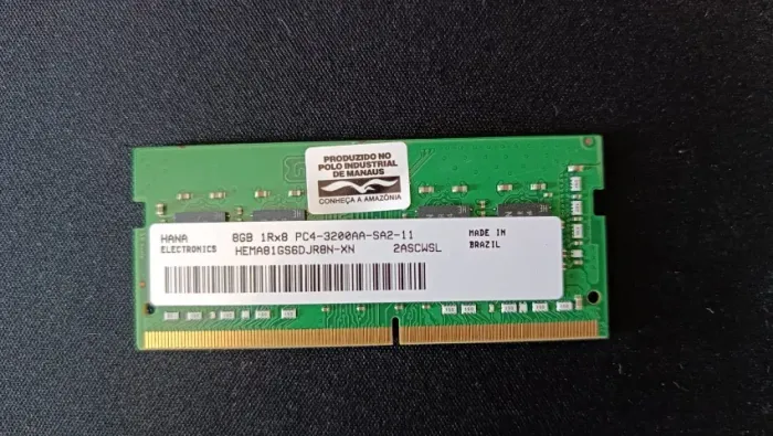 Memória RAM HANA 8GB DDR4 3200MHz - Notebook