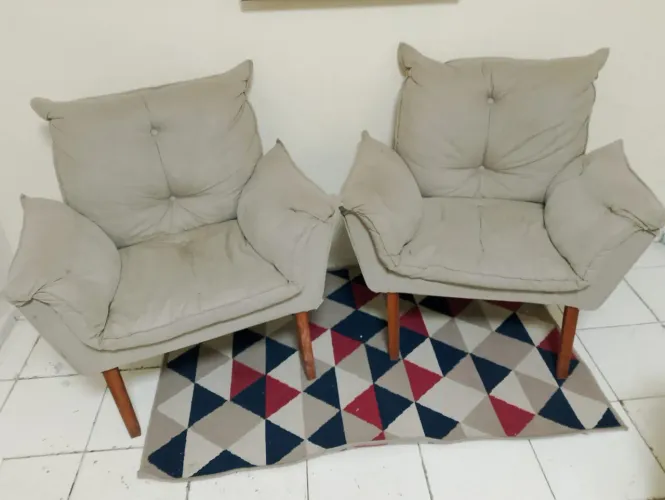 Poltronas em ótimo estado de conservação Pouca usada.