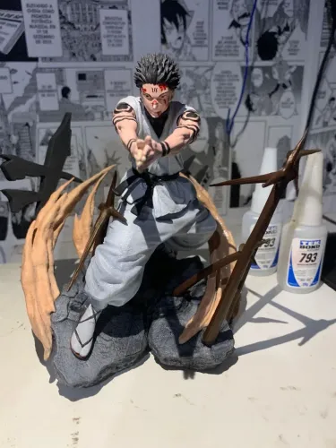 Diorama Sukuna - Jujutsu Kaisen - 18cm - Em Resina