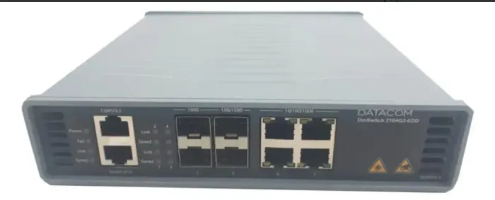 Switch Datacom 2104G2 8 Portas RJ-45 SFP - Comutação 1 Gbps