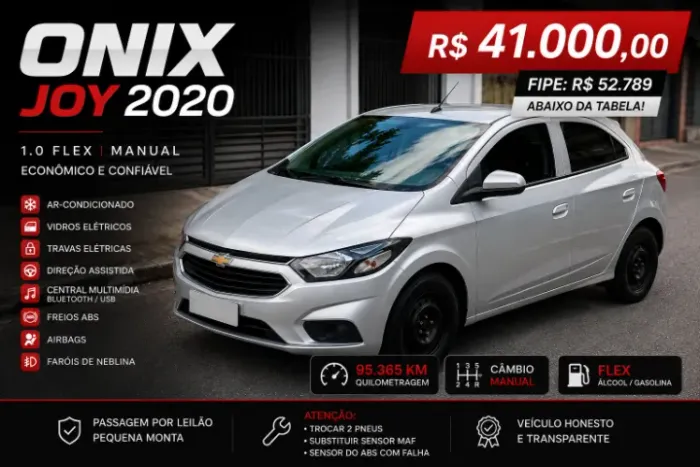 Chevrolet Joy Hatch 1.0 8V Flex 5P MEC 2020