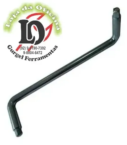 CHAVE L C/ ENCAIXE QUADRADO DE 8MMX3/8 P/BUJÃO renault / peugeot / citroen KITEST-KF144