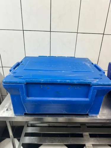 Caixa Termica Hotbox Alimentos Termica 100 Litros Azul