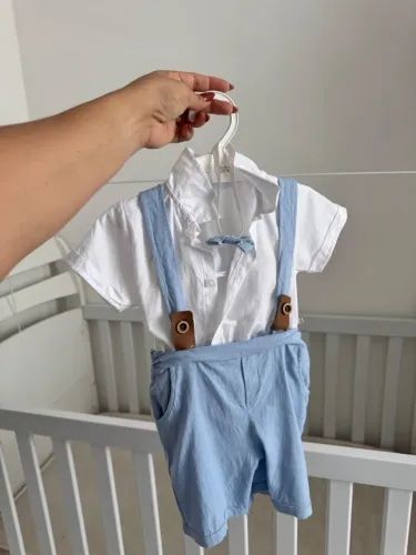 ROUPA SOCIAL BEBÊ MENINO