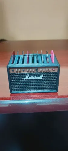 Porta palhetas para instrumentos musicais