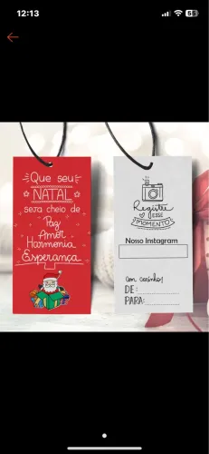 Kit Embalagens de Natal 