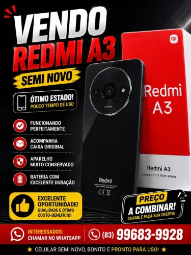 Celular redimi A3