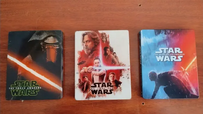 Star Wars Sequels em Steelbook