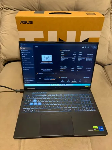? Asus TUF Gaming F16 - RTX 5050 - I7-146SOHX - 32gb ram - Na garantia
