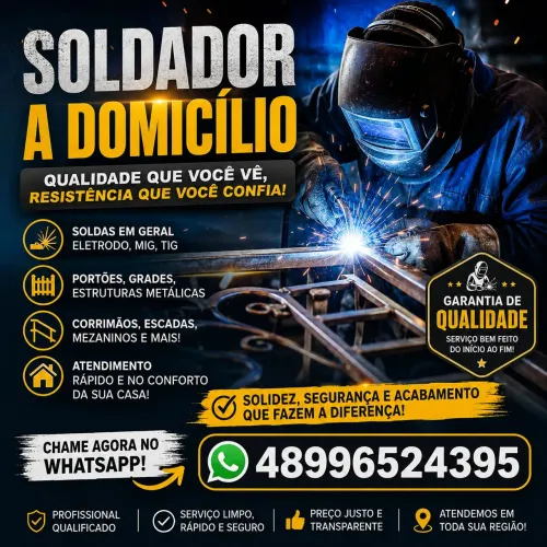 Soldador a domicílio 