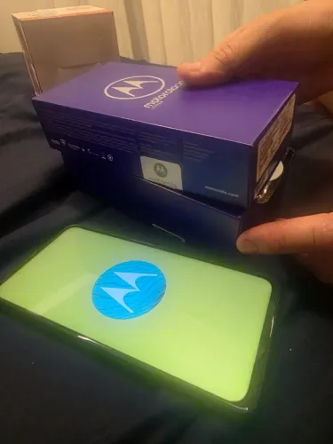 Motorola One Hyper 128 gb com nota fiscal e caixa