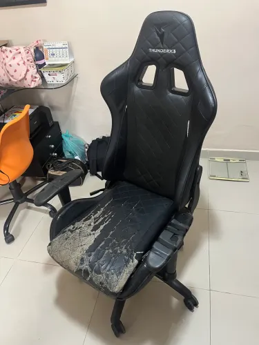 CADEIRA GAMER THUNDER X3 PRETA 