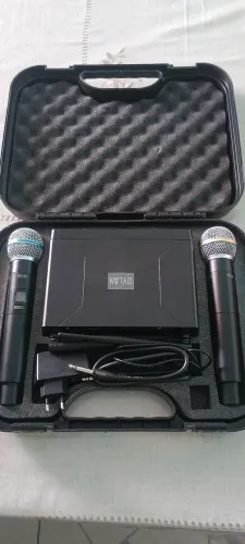 VENDO MICROFONE SEM FIO! NOVO 