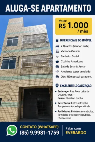 Apartamento Quintino Cunha