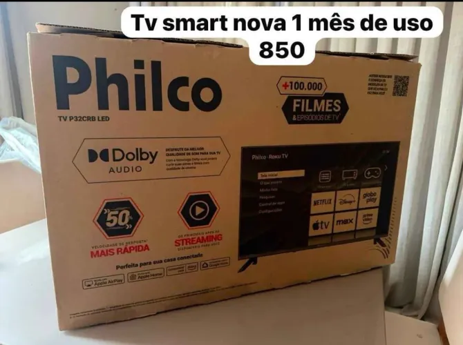 Tv smart semi nova