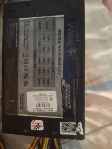 Fonte 500w wise