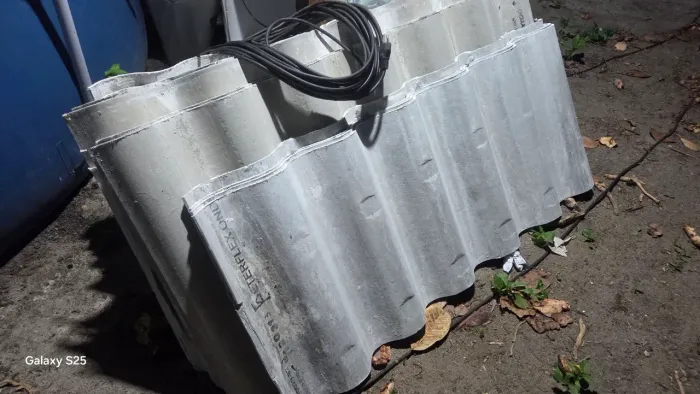 Telha PEDAÇOS 50cm Brasilit