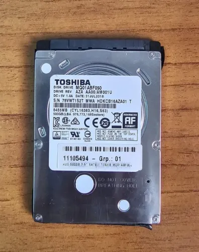 HD 500 GB TOSHIBA