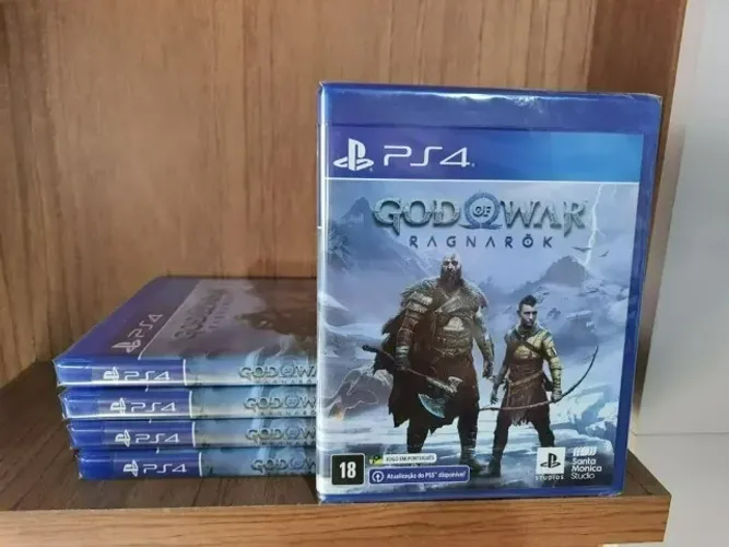 god of war ragnarok ps4 novo lacrado