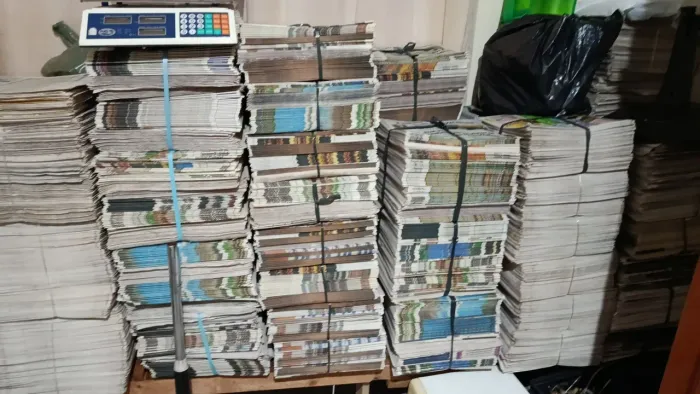 Vendo jornal a partir de 7,00 o kg