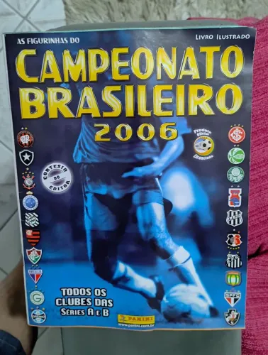 Álbum de Figurinhas Campeonato Brasileiro 2006 Relíquia