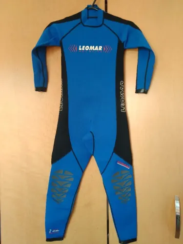 Long John Neoprene Infantil Leomar Oceanus 2mm 12 Anos 