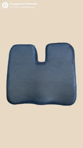 Almofada de Assento Ergonômica em Mesh - Conforto e Postura