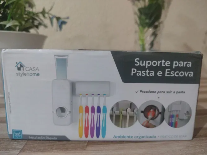 Suporte para pasta e escova  entrega grátis para bairros próximo 