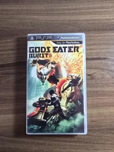 Gods Eater Burst PSP Completo Com Manual Impecavel Original