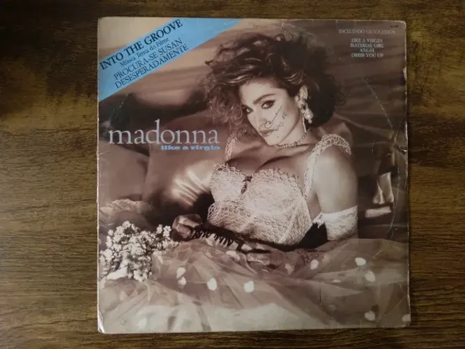 Capa Encarte Original Vinil LP Madonna Like a Virgin (Sem o Disco)