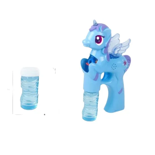 Brinquedo lança bolhas