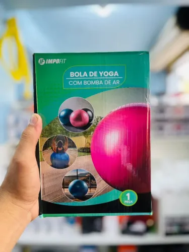Bola de Yoga 65CM com bomba de ar