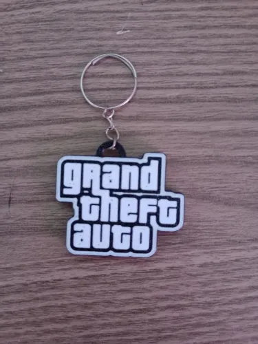 Chaveiro Personalizado Gamer GTA