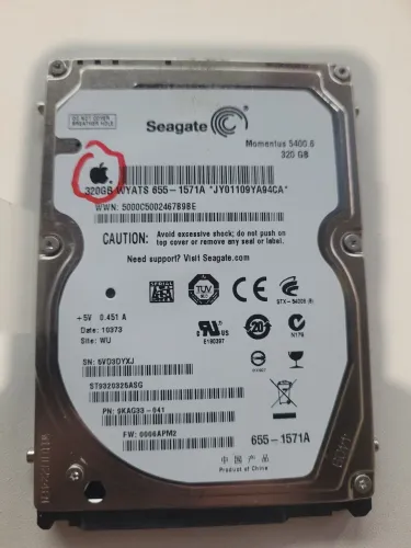 Hd 320gb original mac apple